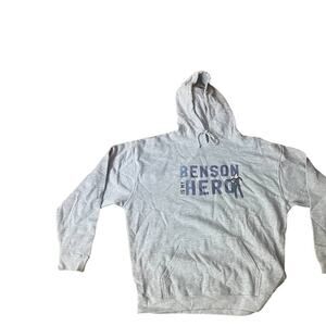 Gray Benson is my hero hoodie size 2XL
